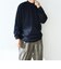 スムースコットン モックネック Tシャツ (ロンT)◇