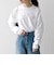 【WEB限定】BLAH BLAH BLAH.ワンポイント 刺繍 ルーズ Tシャツ (ロンT)◇