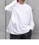 【WEB限定】BLAH BLAH BLAH.ワンポイント 刺繍 ルーズ Tシャツ (ロンT)◇