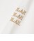 【WEB限定】BLAH BLAH BLAH.ワンポイント 刺繍 ルーズ Tシャツ (ロンT)◇
