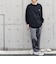 【WEB限定】BLAH BLAH BLAH.ワンポイント 刺繍 ルーズ Tシャツ (ロンT)◇