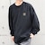 【WEB限定】BLAH BLAH BLAH.ワンポイント 刺繍 ルーズ Tシャツ (ロンT)◇