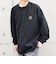 【WEB限定】BLAH BLAH BLAH.ワンポイント 刺繍 ルーズ Tシャツ (ロンT)◇