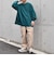 【WEB限定】BLAH BLAH BLAH.ワンポイント 刺繍 ルーズ Tシャツ (ロンT)◇