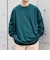 【WEB限定】BLAH BLAH BLAH.ワンポイント 刺繍 ルーズ Tシャツ (ロンT)◇