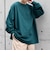 【WEB限定】BLAH BLAH BLAH.ワンポイント 刺繍 ルーズ Tシャツ (ロンT)◇