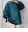 【WEB限定】BLAH BLAH BLAH.ワンポイント 刺繍 ルーズ Tシャツ (ロンT)◇
