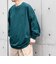 【WEB限定】BLAH BLAH BLAH.ワンポイント 刺繍 ルーズ Tシャツ (ロンT)◇