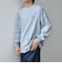 【WEB限定】BLAH BLAH BLAH.ワンポイント 刺繍 ルーズ Tシャツ (ロンT)◇