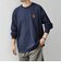 【WEB限定】BLAH BLAH BLAH.ワンポイント 刺繍 ルーズ Tシャツ (ロンT)◇