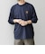 【WEB限定】BLAH BLAH BLAH.ワンポイント 刺繍 ルーズ Tシャツ (ロンT)◇