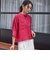 【実力派ベーシック】〈手洗い可能〉シルク混 シアー 羽織 シャツ
