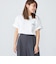 【WEB限定】SHIPS: STYLISH STANDARD ロゴ 刺繍 Tシャツ