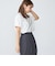 【WEB限定】SHIPS: STYLISH STANDARD ロゴ 刺繍 Tシャツ