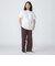 【WEB限定】SHIPS: STYLISH STANDARD ロゴ 刺繍 Tシャツ