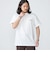 【WEB限定】SHIPS: STYLISH STANDARD ロゴ 刺繍 Tシャツ