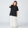 【WEB限定】SHIPS: STYLISH STANDARD ロゴ 刺繍 Tシャツ