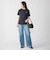 【WEB限定】SHIPS: STYLISH STANDARD ロゴ 刺繍 Tシャツ