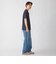 【WEB限定】SHIPS: STYLISH STANDARD ロゴ 刺繍 Tシャツ