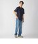 【WEB限定】SHIPS: STYLISH STANDARD ロゴ 刺繍 Tシャツ