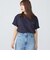 【WEB限定】SHIPS: STYLISH STANDARD ロゴ 刺繍 Tシャツ