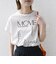 【WEB限定】〈手洗い可能〉バリエーション ロゴ 刺繍 プリントTEE