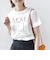 【WEB限定】〈手洗い可能〉バリエーション ロゴ 刺繍 プリントTEE