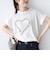 【WEB限定】〈手洗い可能〉バリエーション ロゴ 刺繍 プリントTEE