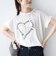 【WEB限定】〈手洗い可能〉バリエーション ロゴ 刺繍 プリントTEE