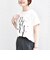 【WEB限定】〈手洗い可能〉バリエーション ロゴ 刺繍 プリントTEE
