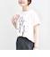 【WEB限定】〈手洗い可能〉バリエーション ロゴ 刺繍 プリントTEE