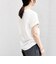 【WEB限定】〈手洗い可能〉バリエーション ロゴ 刺繍 プリントTEE
