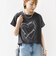【WEB限定】〈手洗い可能〉バリエーション ロゴ 刺繍 プリントTEE