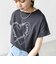 【WEB限定】〈手洗い可能〉バリエーション ロゴ 刺繍 プリントTEE