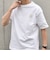 【WEB限定】SHIPS any: BLAH BLAH BLAH.ワンポイント 刺繍 ルーズ Tシャツ(ユニセックス)◇