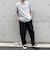 【WEB限定】SHIPS any: BLAH BLAH BLAH.ワンポイント 刺繍 ルーズ Tシャツ(ユニセックス)◇