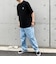 【WEB限定】SHIPS any: BLAH BLAH BLAH.ワンポイント 刺繍 ルーズ Tシャツ(ユニセックス)◇