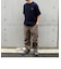 【WEB限定】SHIPS any: BLAH BLAH BLAH.ワンポイント 刺繍 ルーズ Tシャツ(ユニセックス)◇