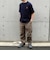 【WEB限定】SHIPS any: BLAH BLAH BLAH.ワンポイント 刺繍 ルーズ Tシャツ(ユニセックス)◇