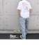 SHIPS any: SNOOPY コラボ カルチャー グラフィック バック プリント Tシャツ◇