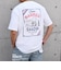 SHIPS any: SNOOPY コラボ カルチャー グラフィック バック プリント Tシャツ◇