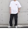 SHIPS any: SNOOPY コラボ カルチャー グラフィック バック プリント Tシャツ◇