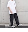 SHIPS any: SNOOPY コラボ カルチャー グラフィック バック プリント Tシャツ◇