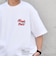 SHIPS any: SNOOPY コラボ カルチャー グラフィック バック プリント Tシャツ◇