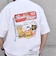 SHIPS any: SNOOPY コラボ カルチャー グラフィック バック プリント Tシャツ◇