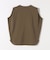 〈抗菌防臭/洗濯機可能〉USAコットン ラウンドヘム ノースリーブ TEE