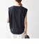 〈抗菌防臭/洗濯機可能〉USAコットン ラウンドヘム ノースリーブ TEE