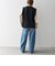 〈抗菌防臭/洗濯機可能〉USAコットン ラウンドヘム ノースリーブ TEE