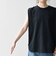 〈抗菌防臭/洗濯機可能〉USAコットン ラウンドヘム ノースリーブ TEE