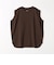 〈抗菌防臭/洗濯機可能〉USAコットン ラウンドヘム ノースリーブ TEE